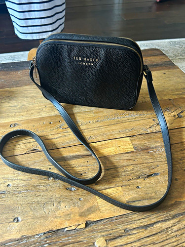 Ted baker london black pebbled - baker,