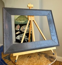 Superb Antique Oak Picture Frame 15.5" x 11" Rebate v Arts & Crafts Mission 1900