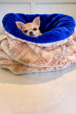 Luxury snuggle sack, cat bed