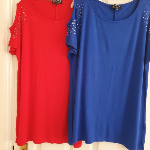 Qvc grace cold shoulder - cold,