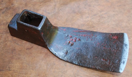 Vintage carpenters adze head - adze,