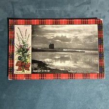 Vintage Postcard Fraser Tartan Daybreak On The Tay 1916 H8