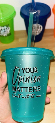 Colourful plastic tumbler - plastic,
