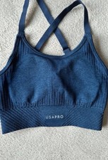USA Pro Women’s/Girls Sports Bra Size UK 8 Worn But Good Condition