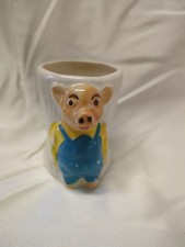 Vintage Pinky & Perky PERKY EGG CUP  Keele  Street Pottery 1950-60's