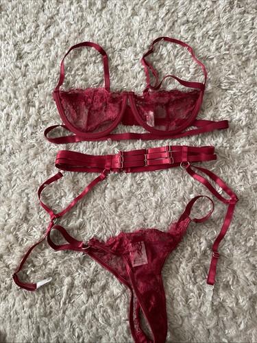 Lingerie set bra suspender - bra,