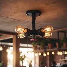 Industrial Pipe Ceiling Light