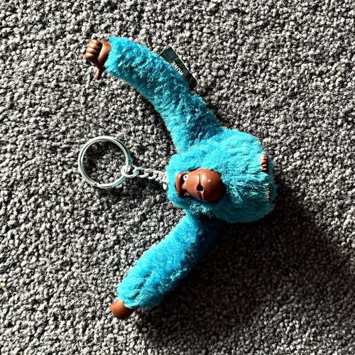 Kipling blue plush - plush, monkey
