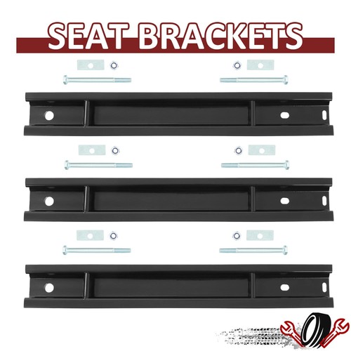 Rear seat brackets steel - rear,