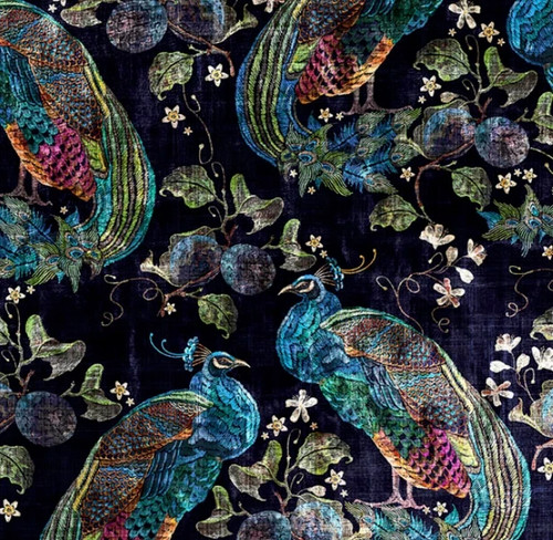 Art the loom peacock - of,