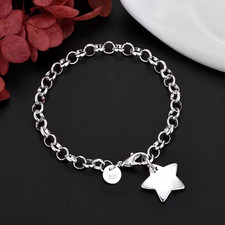 925 Sterling Silver Star Charm