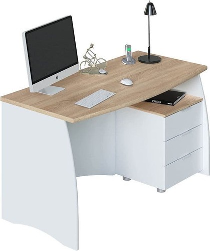 Bronte white and oak - and,