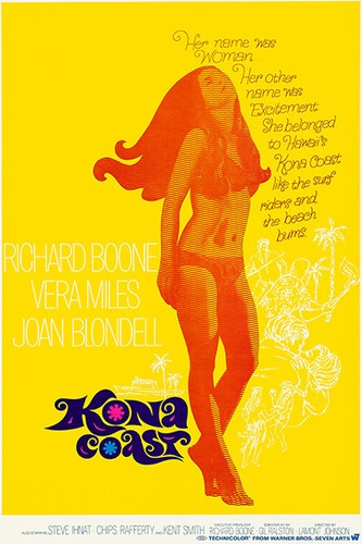 Kona coast 1968 poster - kona,