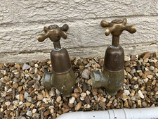 Antique Brass Bath Taps
