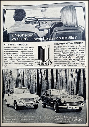 1967 triumph gt6 coupe - 1967,