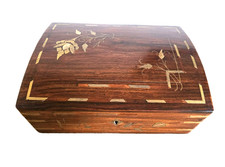 Vintage Wooden Jewellery Box