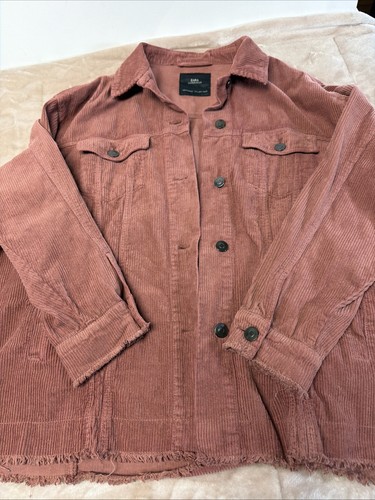 Zara jacket size large - size, dusty