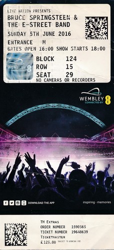 Concert ticket bruce - concert,