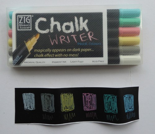Zig chalk writer pens - pens, x6