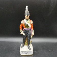 Alfretto By Maruri Porcelain Military Figure Officer Grenadier Company 1819