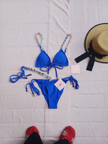 Bnwt moda minx 8 blue - sz,