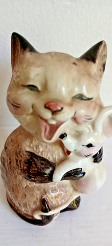 Vintage beswick laughing - vintage, cat