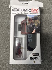 Rode VideoMic Go Lightweight On-Camera Shotgun Microphone 