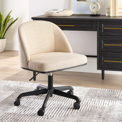 Oaklee office chair cream and - office,