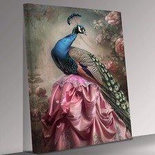 Peacock Bird  as Human in