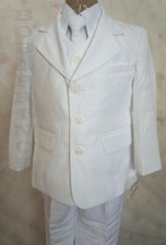 NEW BOYs FORMAL 5 PCS White