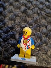 LEGO Flexible Gymnast Minifigure. Team GB Olympics CMF Inc Stand.