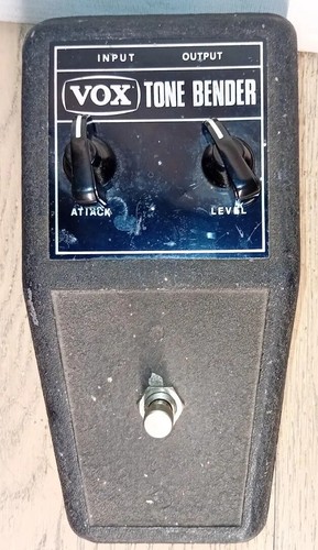 Vox tone bender fuzz - tone, guitar