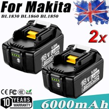 2X Battery For Makita 18V