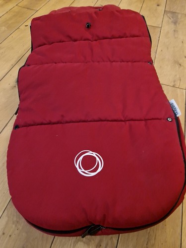 Bugaboo footmuff ruby red - footmuff,
