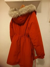 Zara Quilted Coat Sixe M WITH