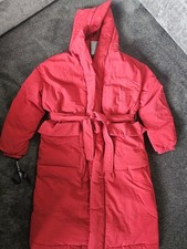 Boohoo Red Longline Puffer