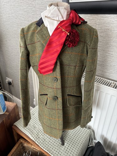 Shires aubrion green tweed - shires,