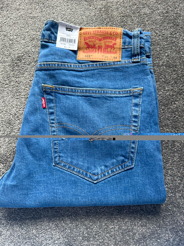 Levi 511 men - slim, blue