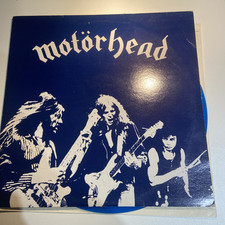 Motorhead. Beer Drinkers and Hell Raisers 12” EP Blue Vinyl