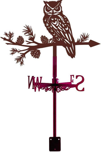 Superdant owl weather vane for - weather,