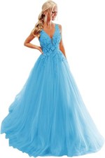 Women's Long Tulle Ball Gown