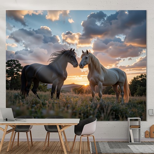 Piece a serene sunset - -,