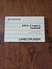 1999 Toyota Land Cruiser Owners Manual User Guide Factory Original OEM USED