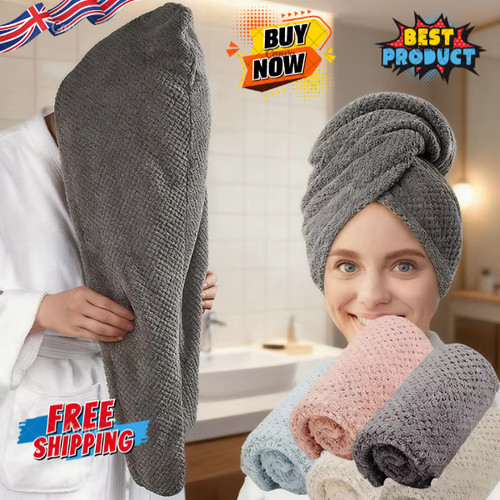 Microfiber hair towel - hair,
