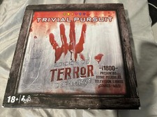 TRIVIAL PURSUIT: Horror Ultimate Edition Trivia Game Box just damaged.