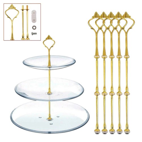 10x tiers cake plate cupcake - 10x,