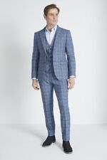 Moss Bros Slim Fit Tweed 3-piece Suit