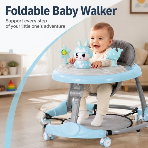 Foldable baby walker rocker - baby,