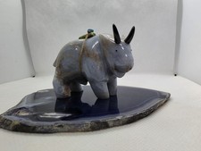 Zuni Fetish Angelite Mt Goat