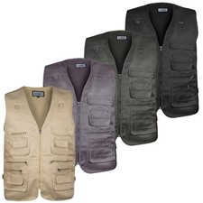 Men Multi Pockets Vest